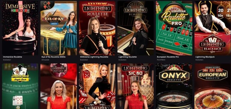 Sevenplay Casino jeux live